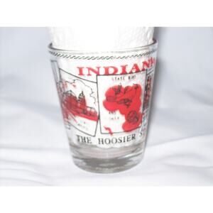 Indiana Collectible Shot Glass Hoosier State Notre Dame -021006
